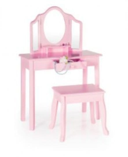 Lovely Pink Vanity And Stool Lilliput Play Homes